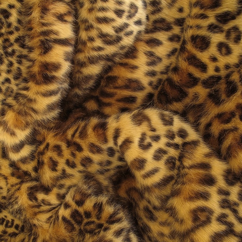 Coperta in Finta Pelliccia Stampa Leopardo | Coperta in Pelliccia Stampa Animale | Coperta Leopardo