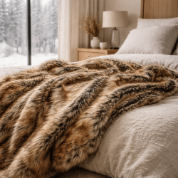 Mink Faux Fur Throw | Mink Throw Blanket | New Mink Throw