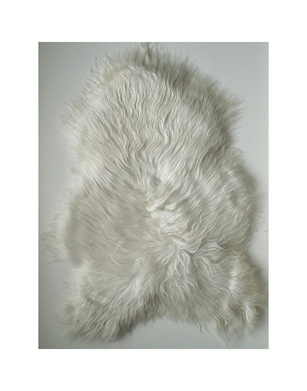Sheepskin Rugs, Ivory White Icelandic Sheepskin Rug 0120 , faux-fur-throws