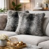 Faux Fur Sierkussens | Bont Bankkussens | Gestreepte Bontkussens