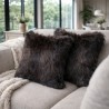 Faux Fur Kussens | Bruine Kussenhoezen | Bruine Berenvacht Bankkussens