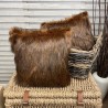 Faux Fur Pillows | Brown Fur Cushion Covers | Raynard Fur Cushions