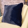 Richmond Marinebont Kussens | Marine Faux Fur Kussens | Blauwe Kussen