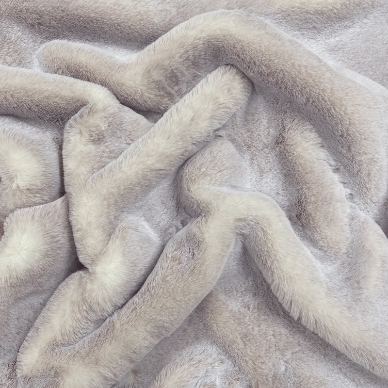 Coussins en Fourrure Beige Givré | Coussins et Oreillers en Fausse Fourrure de Luxe