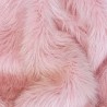 Bubble-gum Faux Fur Cushion | Pink Faux Fur Cushions | Pink Fluffy Cushion