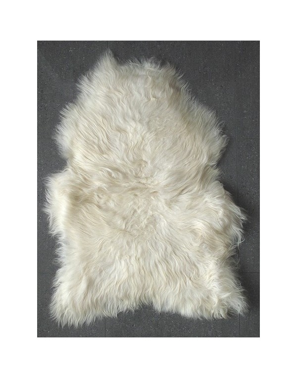 Sheepskin Rugs, Natural Ivory Icelandic Sheepskin Rug 0141 , faux-fur-throws