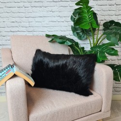 Cuscini Rettangolari Orso Nero | Cuscini Rettangolari in Pelliccia Sintetica