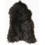 Sheepskin Rugs, Black Brown Icelandic Sheepskin Rug 0139 , faux-fur-throws