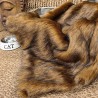Raynard Faux Fur Huisdierdeken | Bruine Imitatiebont Honden- & Kattendekens |