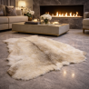 Tapis de Renne de Luxe Couleur Pâle | Tapis en Peau de Renne Naturelle Pâle |