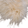 Tapis en Peau de Mouton Ivoire Blanc Pur | Tapis en Peau de Mouton Islandais Blanc Naturel