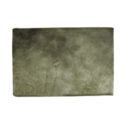Large Beige/Gold Mottled Cowhide Footstool | Real Cow Hide Ottoman