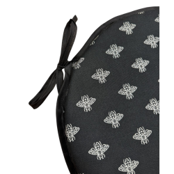 Silver Bee Round Bistro Seat Pads | Silver Bee Circular Chair Pads