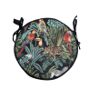 Cuscini per sedie rotondi Bistro Nero Tapestry Rainforest | Cuscini circolari per sedie