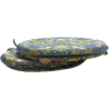 Cuscino per Sedia Bistro Rotondo Strawberry Thief Navy | Cuscini per Sedie Bistro Rotonde
