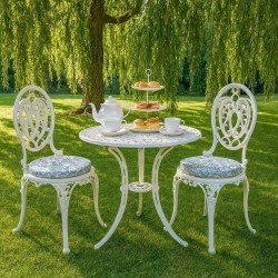 Cuscino per Sedia Bistro Rotondo Willow Bough Azure | Cuscini per Sedia William Morris |