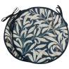 Cuscini per sedie Bistro rotondi Willow Bough Ebony Tapestry | Cuscini per sedie Bistro
