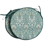 Coussins de siège de bistro rond Snakeshead Forest | Coussins de siège de bistro à motifs