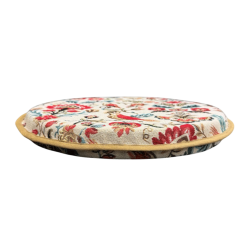 Runde Bistro William Original Tapisserie Sitzkissen | Runde Sitzkissen |