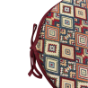 Ronde Bistro Aztec Tapestry Stoelkussens | Ronde Bistro Boheemse Stoelkussens