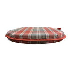 Highland Check Herbst D-förmige Sitzkissen| Tartan D-förmige Sitzkissen