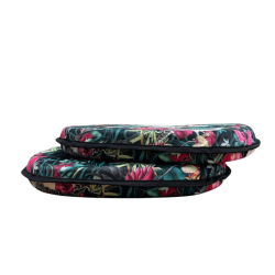 Coussins de siège en velours tropical en forme de D | Coussins de siège classiques en velours tropical