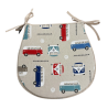 Classic Camper D-förmige Sitzpolster | Moderne Fun D-förmige Stuhlkissen |
