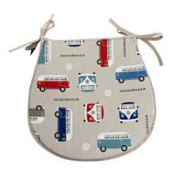 Cuscini per sedili a forma di D per camper classici | Cuscini per sedie moderne e divertenti a forma di D |