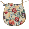 Coussin de siège en forme de D en tapisserie de fruits naturels | Coussin de siège classique en forme de D avec fruits