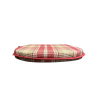 Highland Check Red D-vormige Stoelkussens| Rode Tartan D-vormige Stoelkussens |
