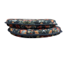 William Denim Tapestry D-vormige Zitkussens | D-vormige Blauwe Zitkussens