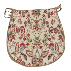 Morris Tapestry D Shaped Seat Pads| Classici cuscini per sedie arazzo a forma di D