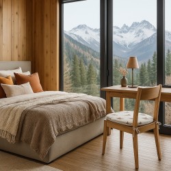 Coussins de siège réversibles 'D' Petits Faisans | Ensemble de 2, 4, 6 ou 8 coussins de chaise
