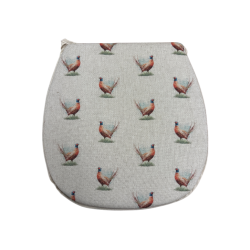 Kleine Fazanten Omkeerbare 'D' Stoelkussens | Set van 2, 4, 6 of 8 Stoelkussens