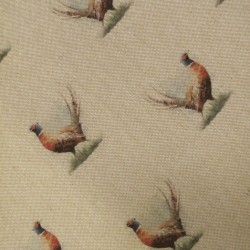 Kleine Fazanten Omkeerbare 'D' Stoelkussens | Set van 2, 4, 6 of 8 Stoelkussens