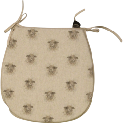Kleine Schapen Omkeerbare 'D' Vorm Stoelkussens | Set van 2,4,6,8 Stoelkussens