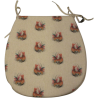 Cuscino per Sedia Reversibile a Forma di 'D' con Gallo | Set di Cuscini per Sedia a Doppia Faccia