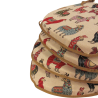 Tapestry Llama D-vormige Zitkussens | D-vormige Dieren Tapestry Zitkussens