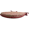 Cuscino per sedile a forma di D Snakeshead Crimson | Cuscini per sedile a forma di D con motivo |