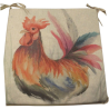 Cuscino Quadrato Reversibile Grande Gallo | Set di 2, 4, 6 o 8 Cuscini per Sedia