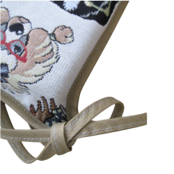 Tapestry Hond Vierkante Stoelkussens| Dierenprint Tapestry Vierkante Stoelkussens