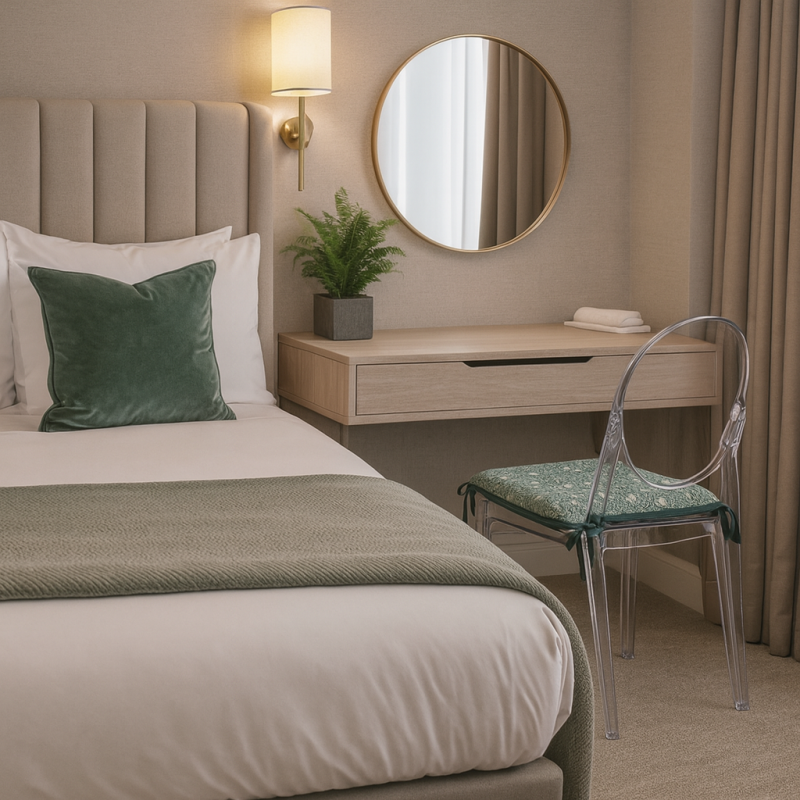Square Seat Pad Snakeshead Forest |  William Morris Square Seat Pads