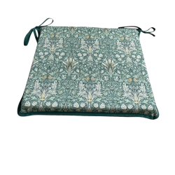 Coussin de siège carré Snakeshead Forest | Coussins de siège carrés William Morris
