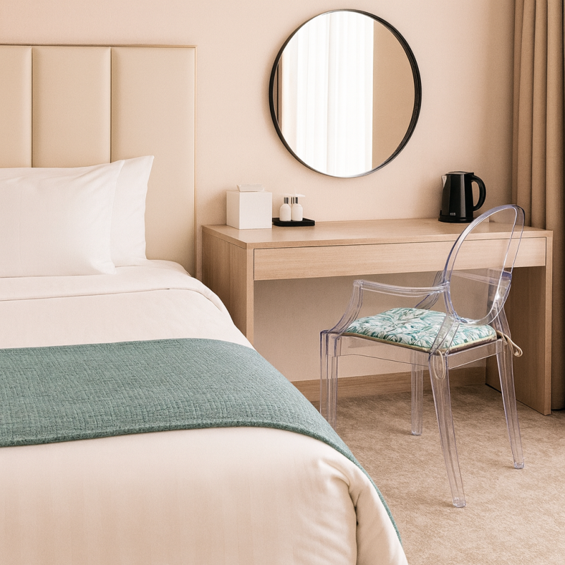 Cuscino Quadrato per Sedia Ramo di Salice Arazzo Brezza Marina| Cuscini per Sedia Decorati