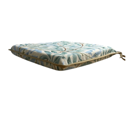 Cuscino Quadrato per Sedia Ramo di Salice Arazzo Brezza Marina| Cuscini per Sedia Decorati