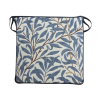 Coussin de Siège Carré Willow Bough Azure Tapestry | Coussins de Siège à Motifs Bleus