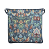 Square Seat Pad William Denim Tapestry | Multicoloured Tapestry Seat Pads