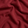 Weinrotes Fleecegewebe | Dunkelrotes Bastelfleece | Rotes Bastelgewebe |
