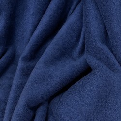 Tessuto in Pile Blu Petrolio | Pile per Artigianato Blu | Tessuto per Artigianato Blu