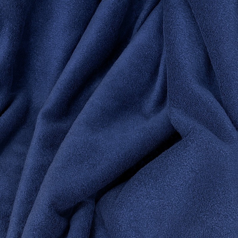 Tissu Polaire Bleu Pétrole | Polaire Artisanat Bleu | Tissu d'Artisanat Bleu